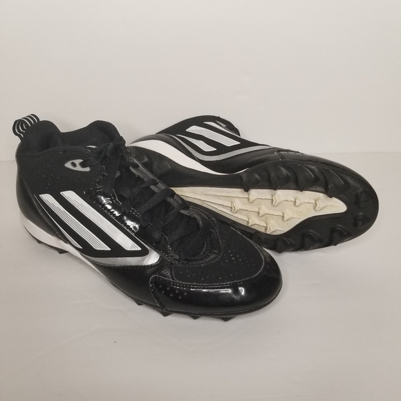 ADIDAS Sz 8 Lightning Molded Football Cleats Shoes - Picture 1 of 5